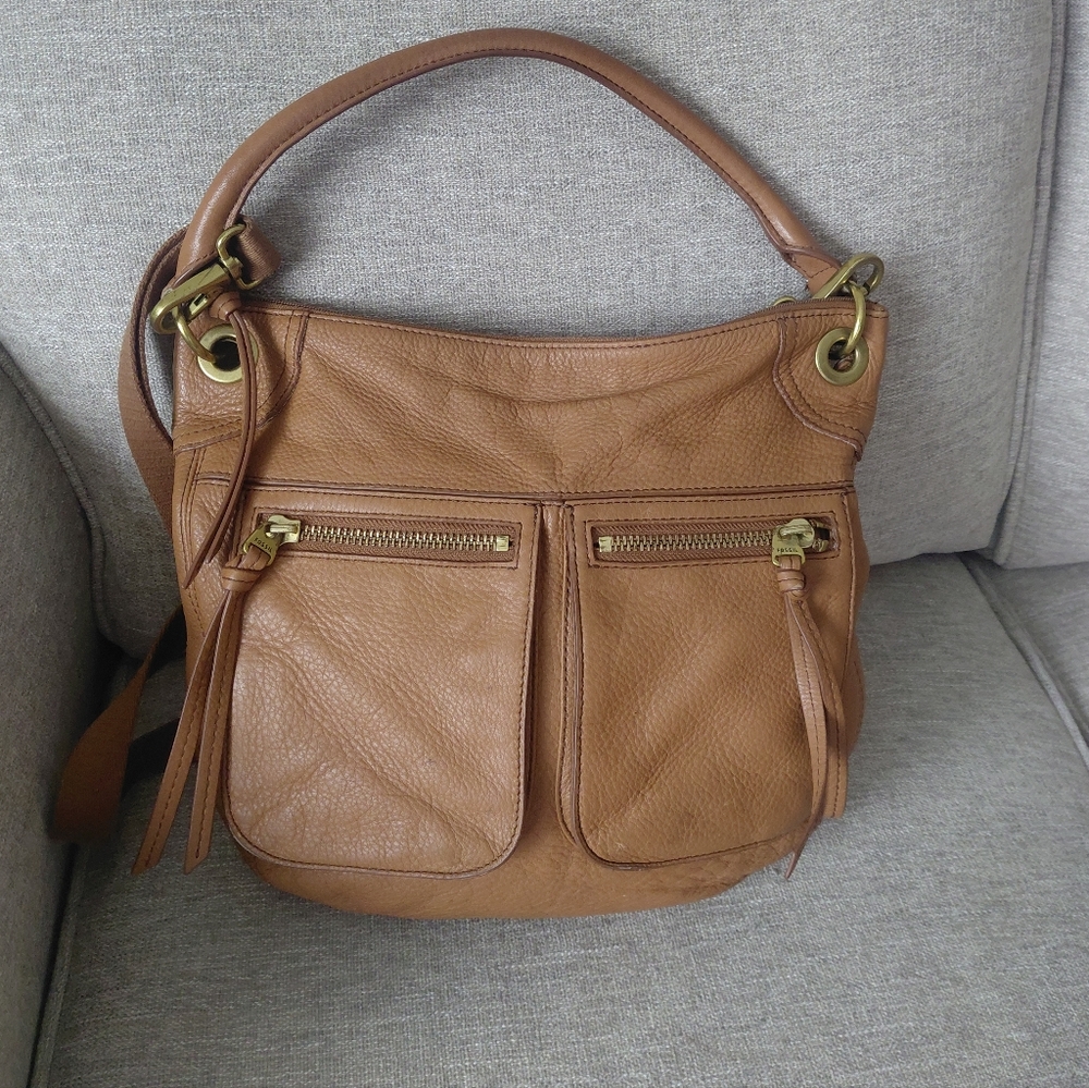 Fossil Karli Elegant  Leather Satchel  Bag
